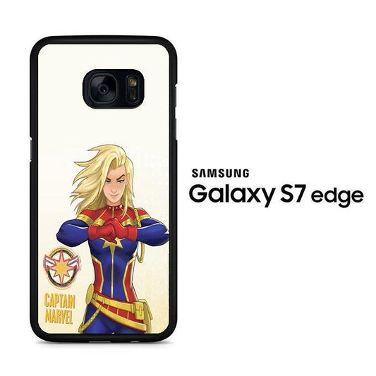 Captain Marvel Comic Samsung Galaxy S7 Edge Case - ezzyst
