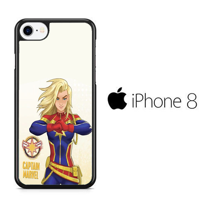 Captain Marvel Comic iPhone 8 Case