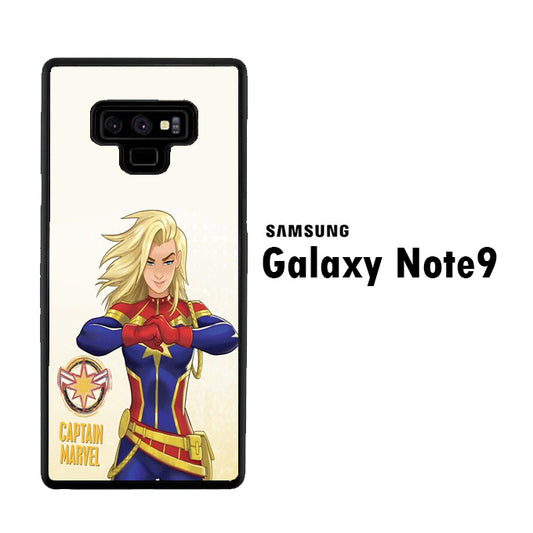 Captain Marvel Comic Samsung Galaxy Note 9 Case