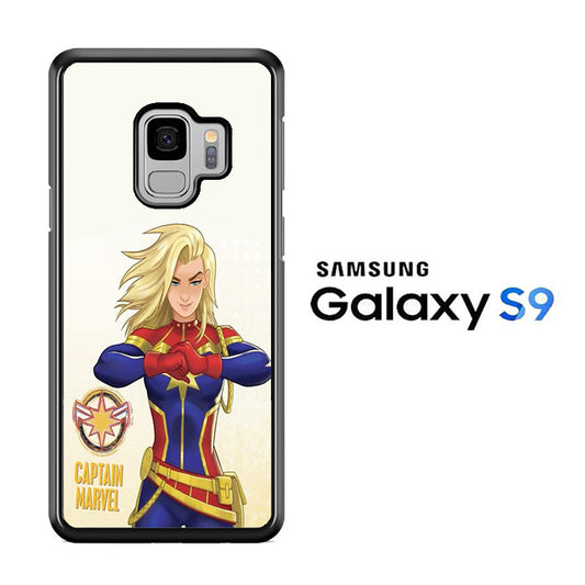 Captain Marvel Comic Samsung Galaxy S9 Case
