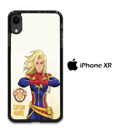 Captain Marvel Comic iPhone XR Case