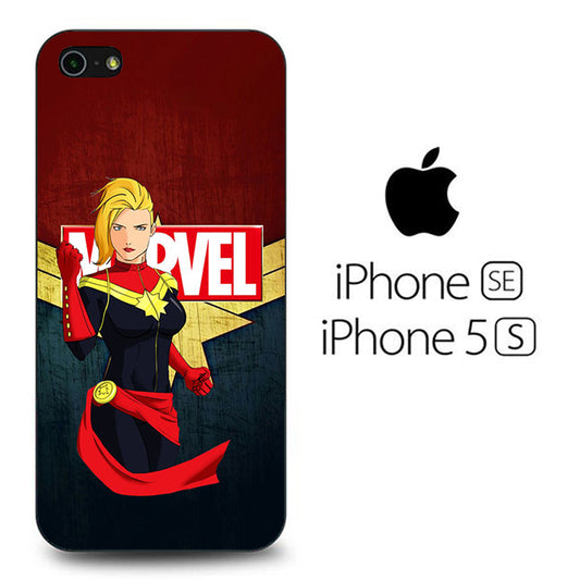 Captain Marvel Red Navy iPhone 5 | 5s Case