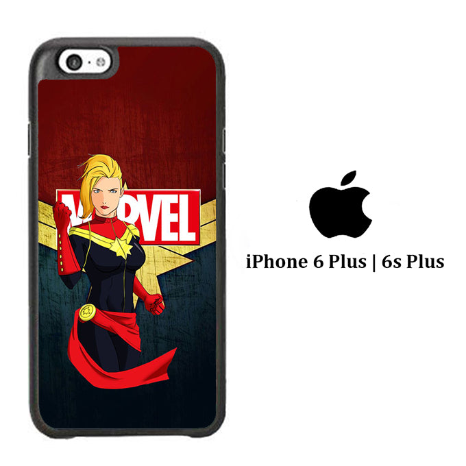 Captain Marvel Red Navy iPhone 6 Plus | 6s Plus Case