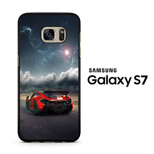 Car in The Galaxy Samsung Galaxy S7 Case