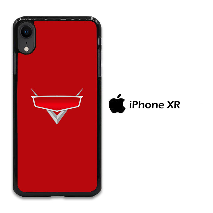 Cars Maroon Logo iPhone XR Case