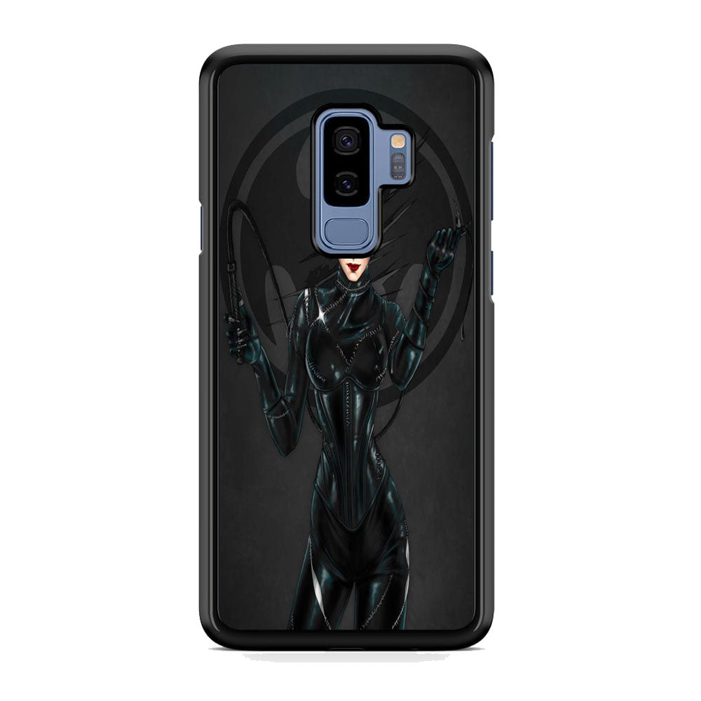Cat Woman Batman Logo Samsung Galaxy S9 Plus Case