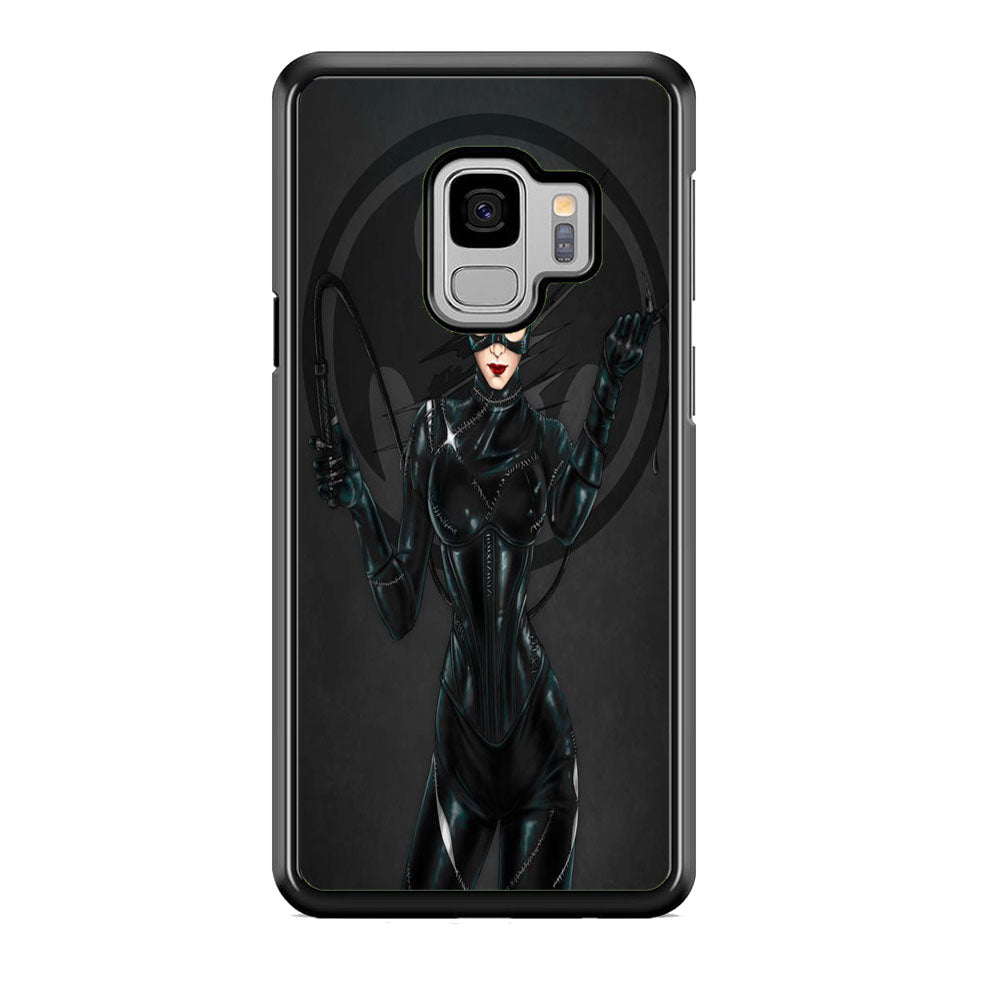 Cat Woman Batman Logo Samsung Galaxy S9 Case