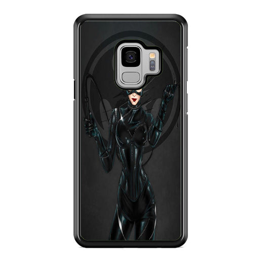 Cat Woman Batman Logo Samsung Galaxy S9 Case