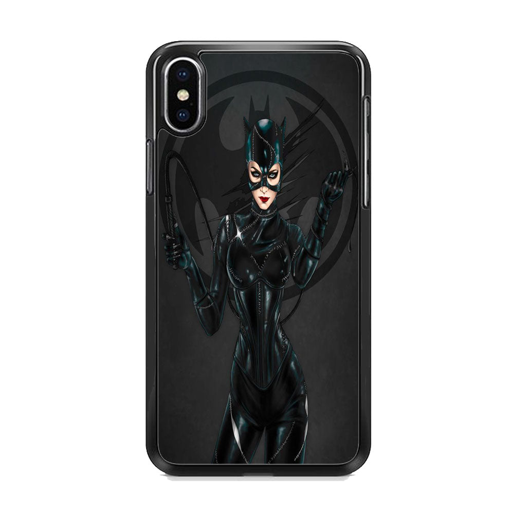 Cat Woman Batman Logo iPhone Xs Max Case