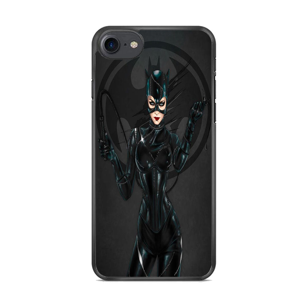 Cat Woman Batman Logo iPhone 8 Case