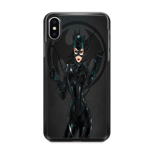 Cat Woman Batman Logo iPhone Xs Case