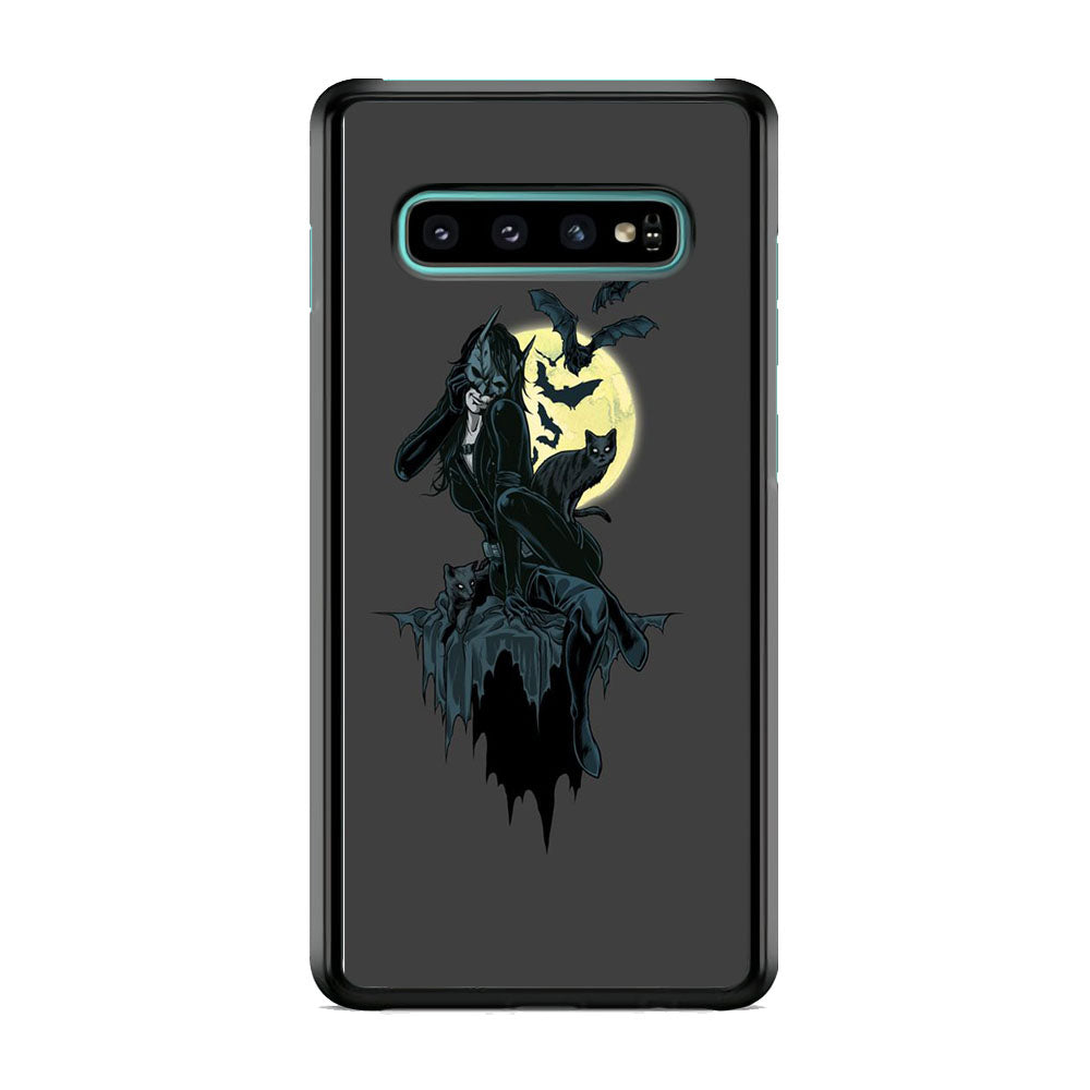 Cat Woman Batman Mask Samsung Galaxy S10 Plus Case