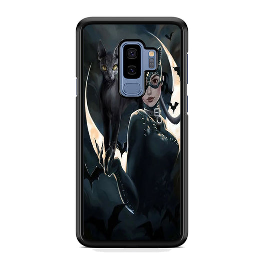 Cat Woman Dark Bat Cat Samsung Galaxy S9 Plus Case