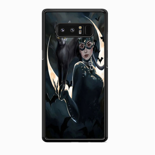 Cat Woman Dark Bat Cat Samsung Galaxy Note 8 Case