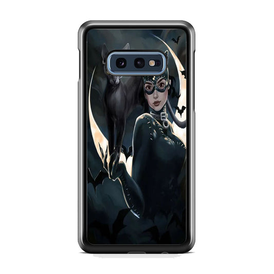 Cat Woman Dark Bat Cat Samsung Galaxy 10e Case