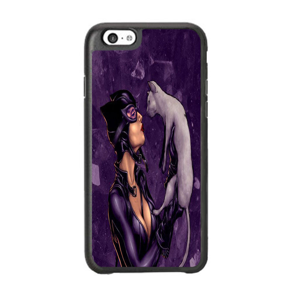 Cat Woman Kiss Her Cat iPhone 6 | 6s Case