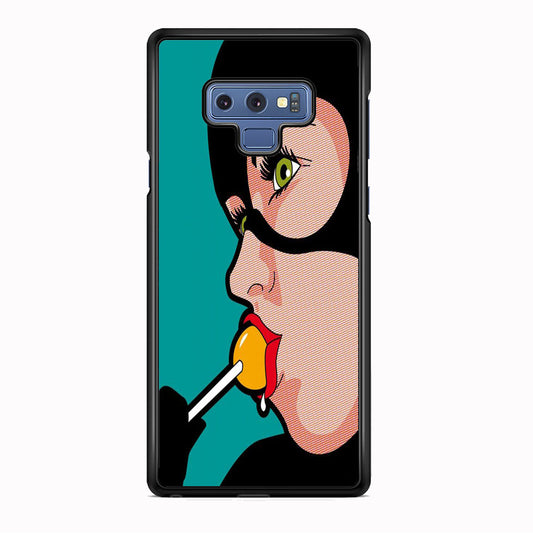 Cat Woman Lolipop Candy Samsung Galaxy Note 9 Case