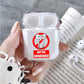 Caution Not For Borrowed Protective Clear Case Cover For Apple Airpods
