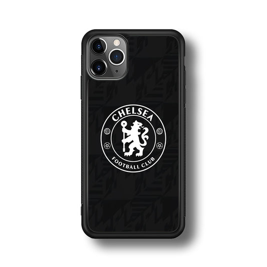 Chelsea FC Pattern of Jersey iPhone 11 Pro Case