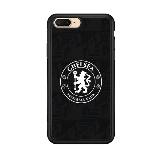 Chelsea FC Pattern of Jersey iPhone 8 Plus Case