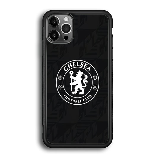Chelsea FC Pattern of Jersey iPhone 12 Pro Max Case