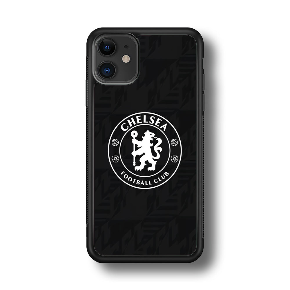 Chelsea FC Pattern of Jersey iPhone 11 Case