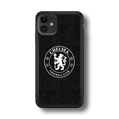 Chelsea FC Pattern of Jersey iPhone 11 Case
