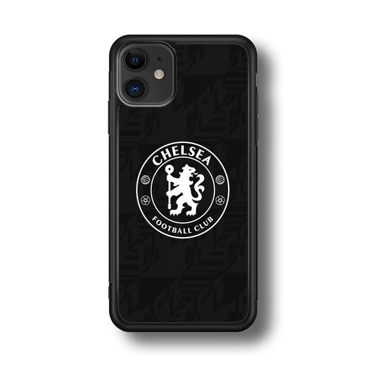 Chelsea FC Pattern of Jersey iPhone 11 Case