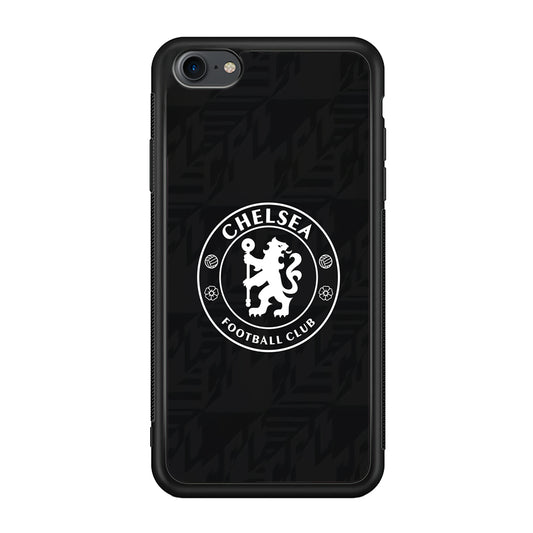 Chelsea FC Pattern of Jersey iPhone 7 Case
