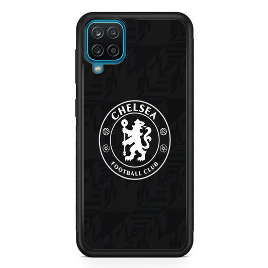 Chelsea FC Pattern of Jersey Samsung Galaxy A12 Case