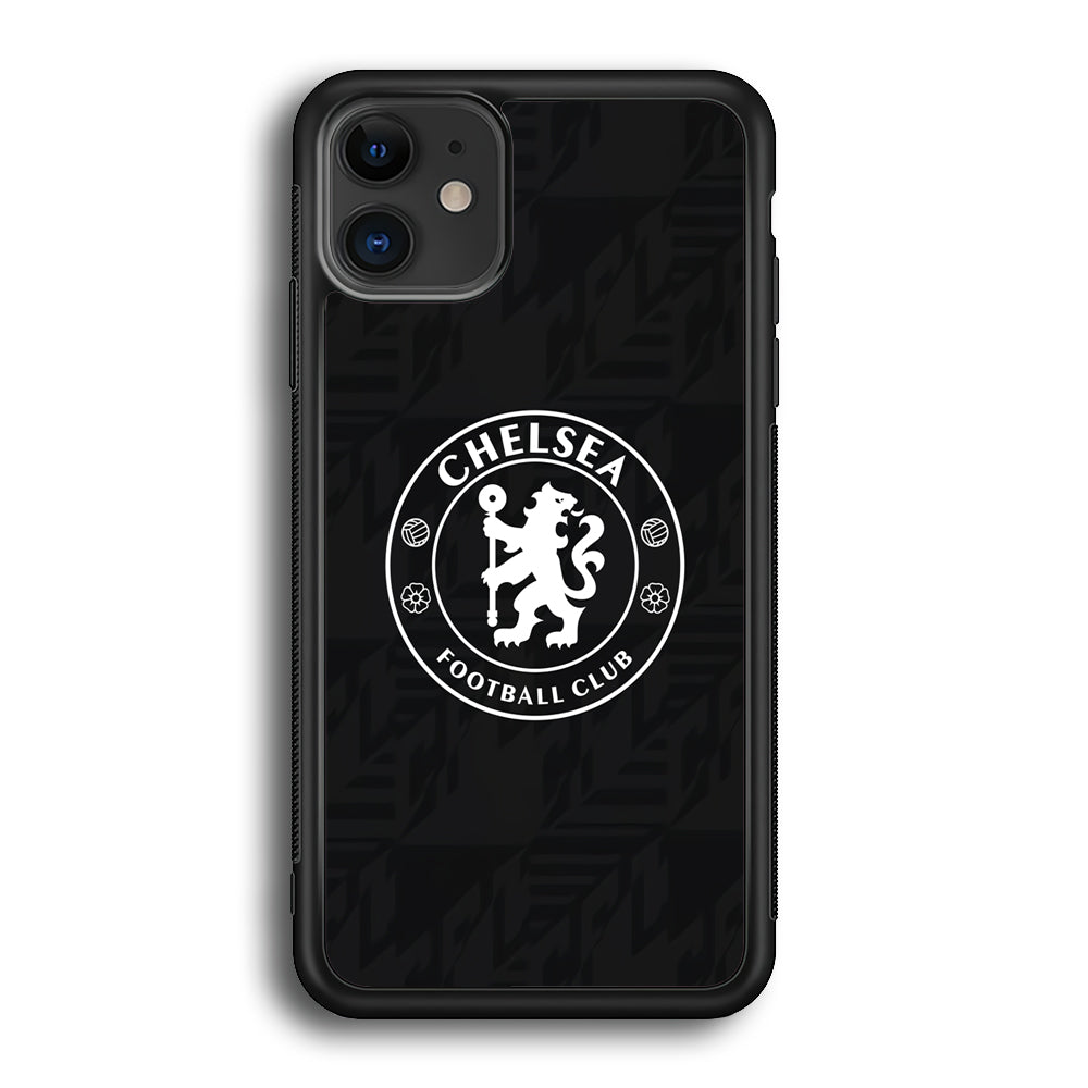 Chelsea FC Pattern of Jersey iPhone 12 Case