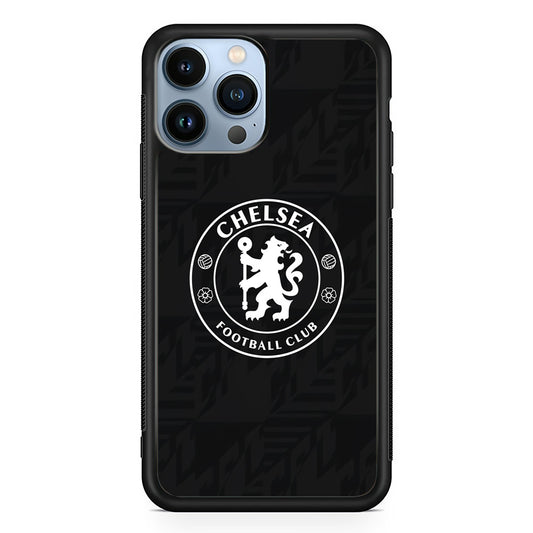 Chelsea FC Pattern of Jersey iPhone 13 Pro Case