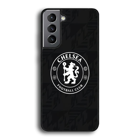 Chelsea FC Pattern of Jersey Samsung Galaxy S21 Plus Case