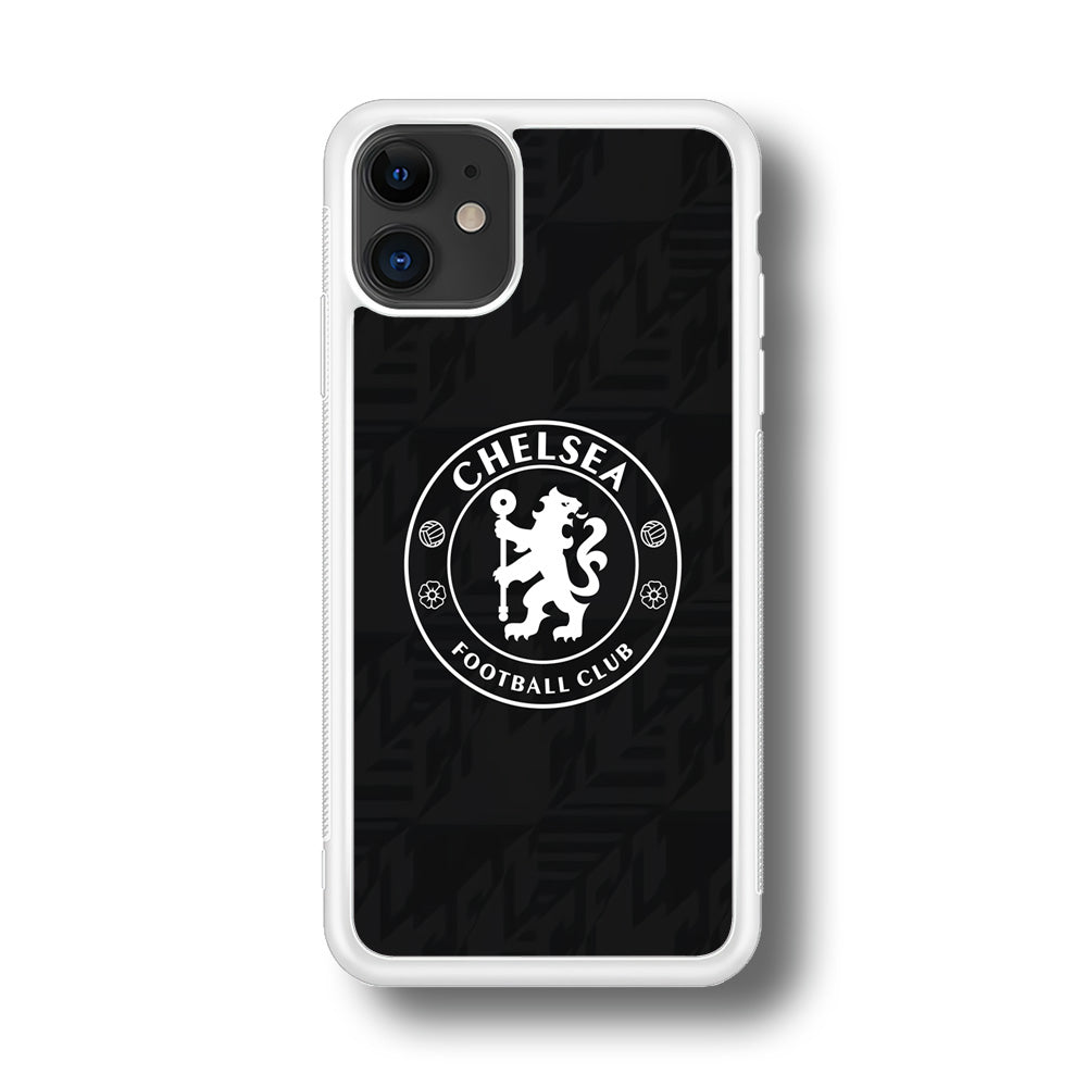 Chelsea FC Pattern of Jersey iPhone 11 Case