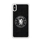 Chelsea FC Pattern of Jersey iPhone XS Case