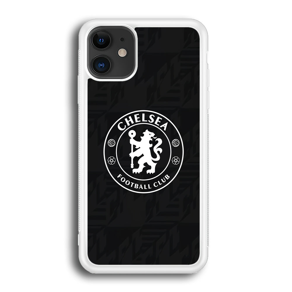 Chelsea FC Pattern of Jersey iPhone 12 Case