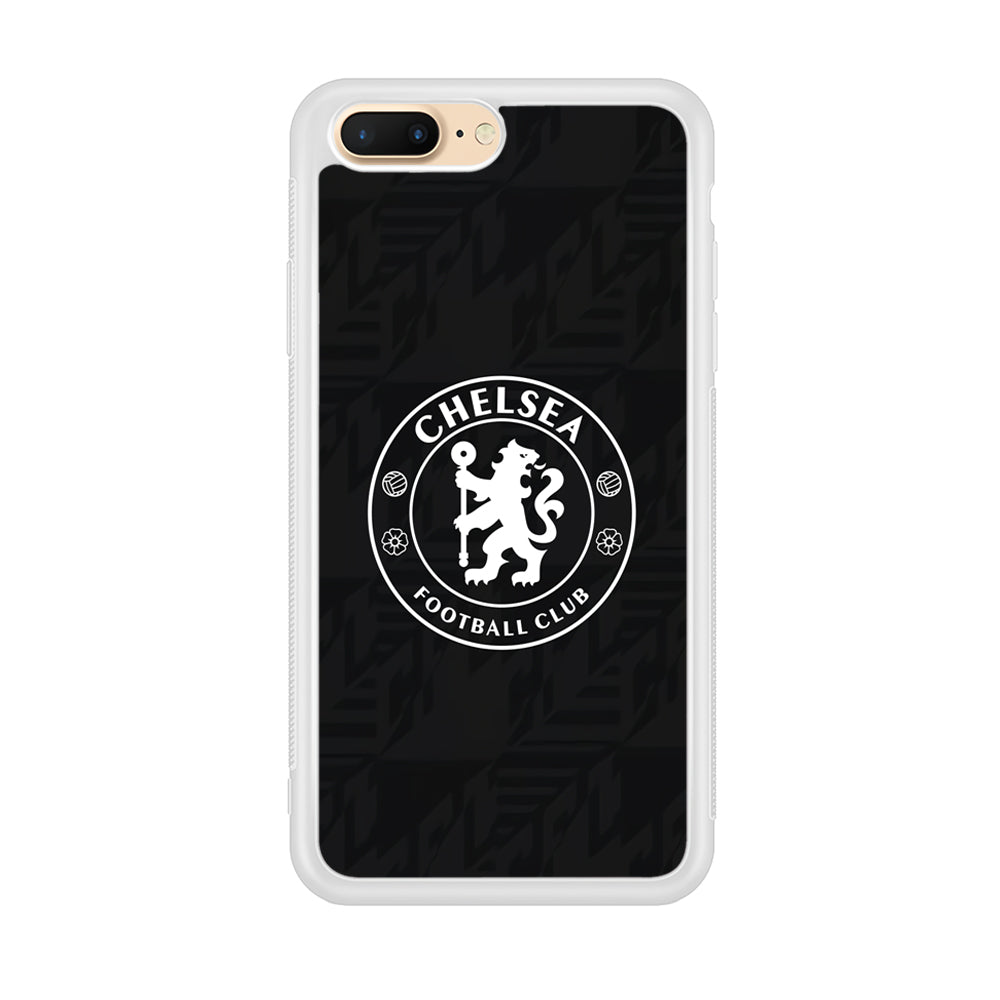 Chelsea FC Pattern of Jersey iPhone 8 Plus Case