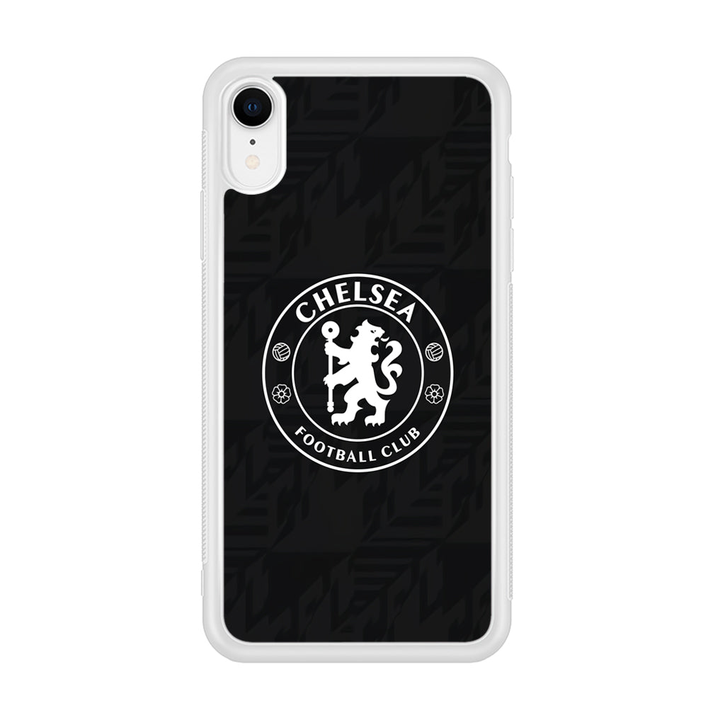 Chelsea FC Pattern of Jersey iPhone XR Case