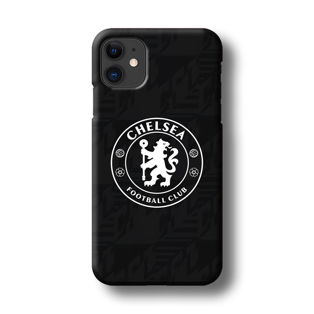 Chelsea FC Pattern of Jersey iPhone 11 Case