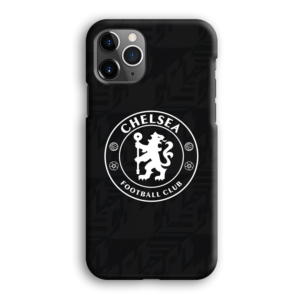 Chelsea FC Pattern of Jersey iPhone 12 Pro Case