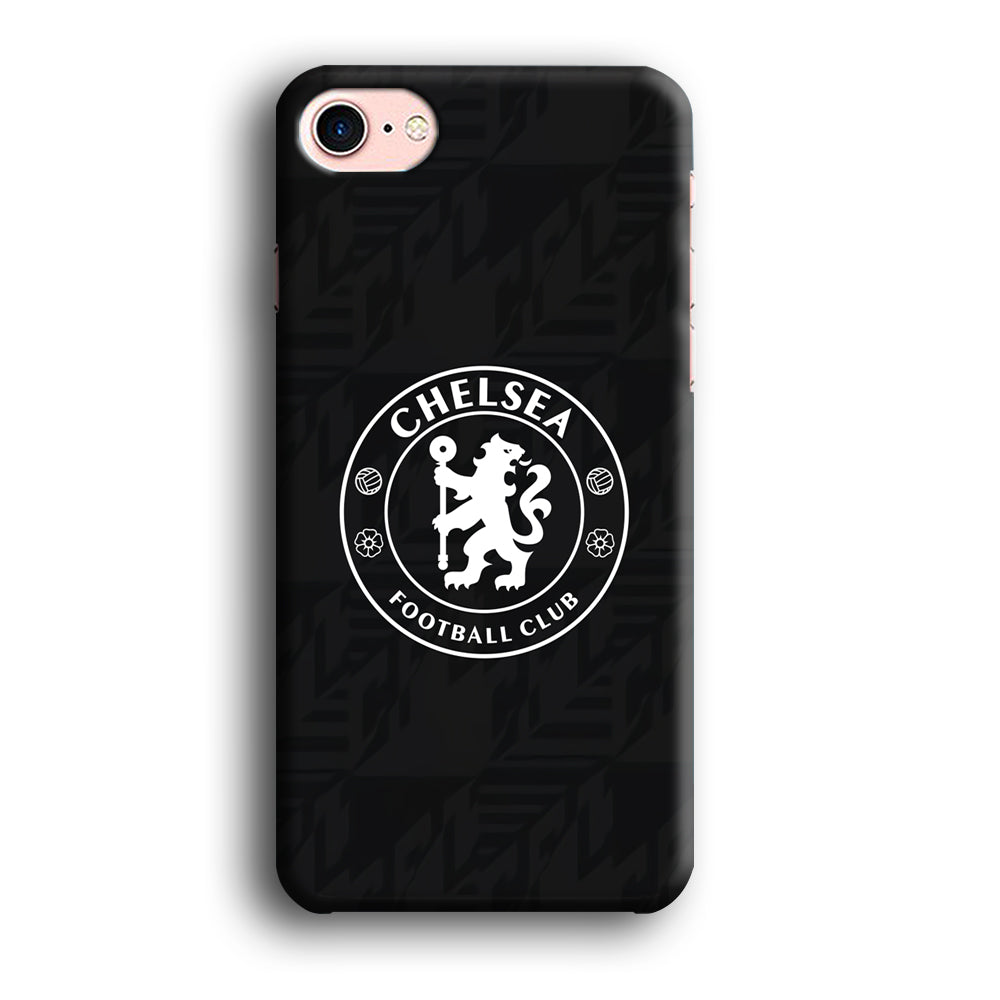 Chelsea FC Pattern of Jersey iPhone 7 Case