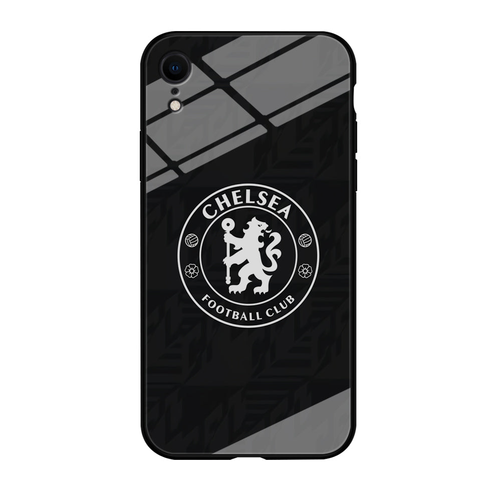 Chelsea FC Pattern of Jersey iPhone XR Case