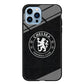 Chelsea FC Pattern of Jersey iPhone 13 Pro Max Case
