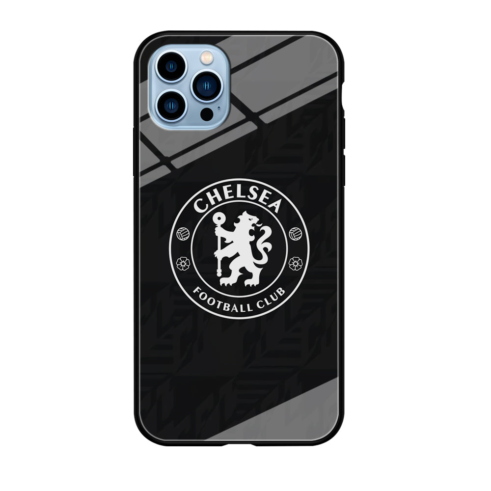Chelsea FC Pattern of Jersey iPhone 12 Pro Case