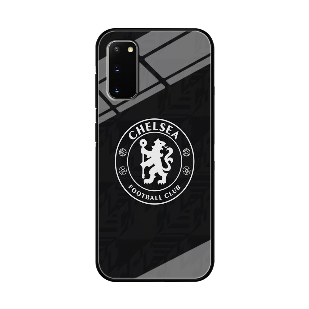 Chelsea FC Pattern of Jersey Samsung Galaxy S20 Case