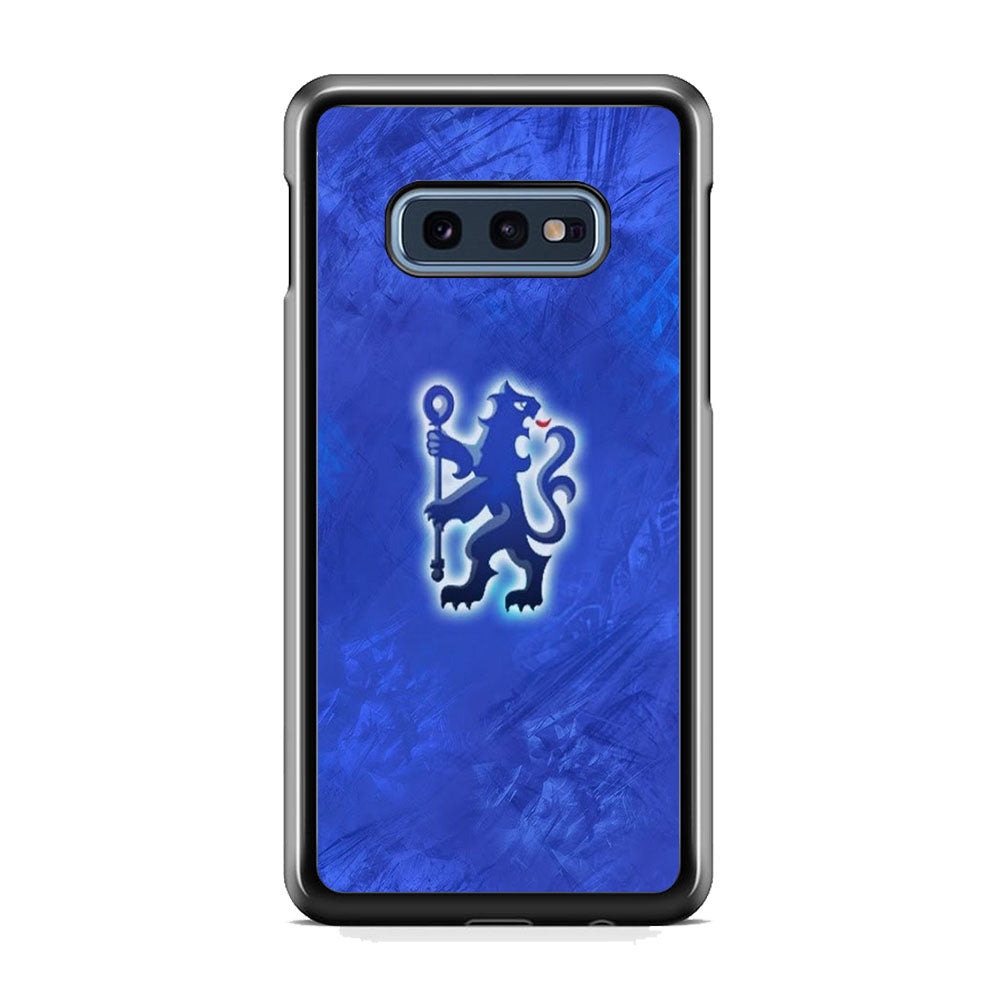Chelsea FC Blue Glowing Logo Samsung Galaxy 10e Case