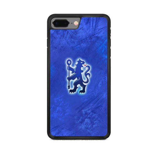 Chelsea FC Blue Glowing Logo iPhone 7 Plus Case