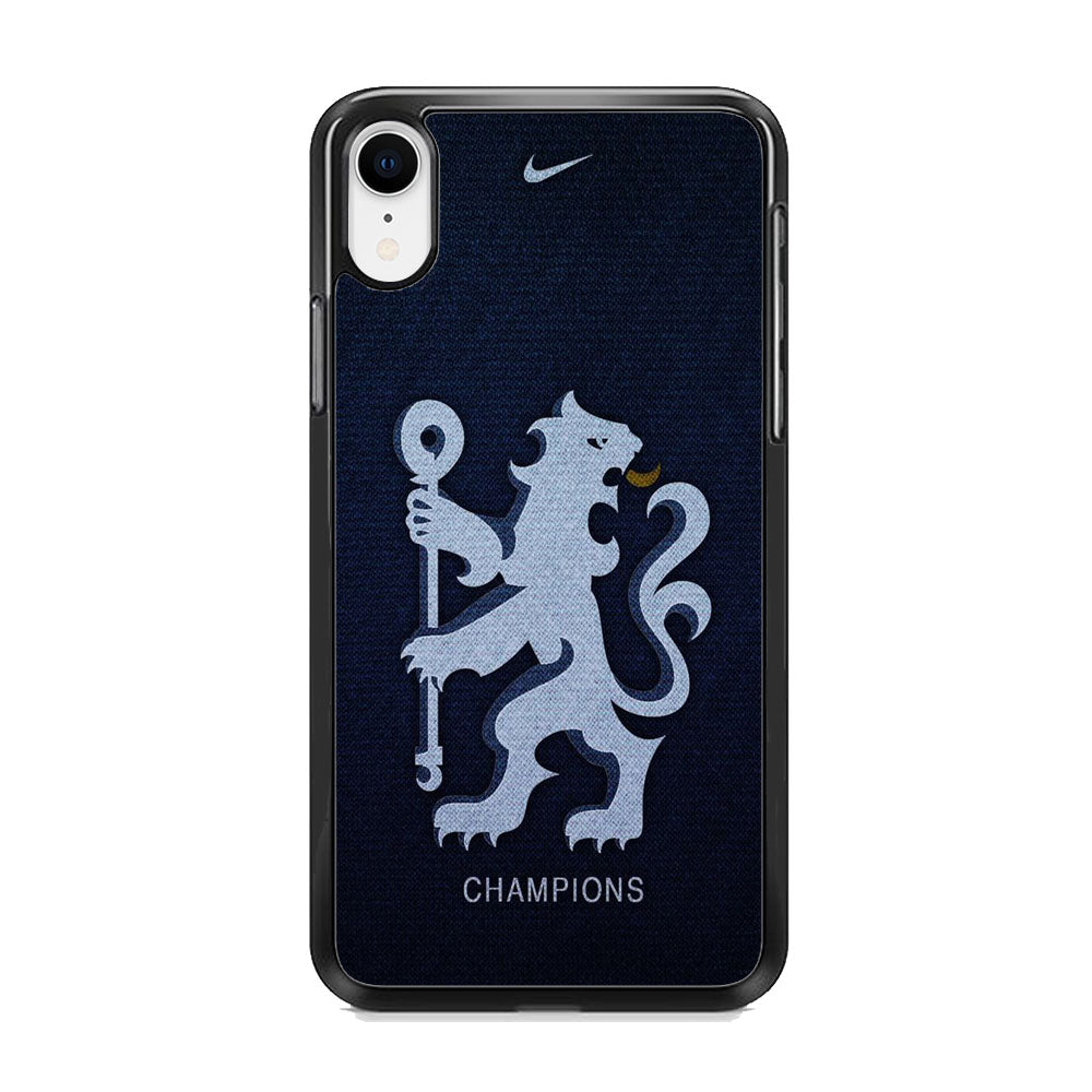 Chelsea FC Navy Champions iPhone XR Case