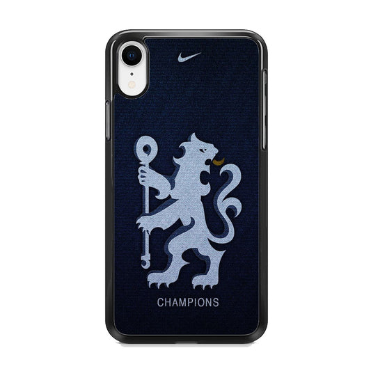 Chelsea FC Navy Champions iPhone XR Case