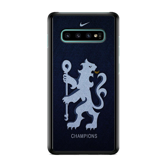 Chelsea FC Navy Champions Samsung Galaxy S10 Plus Case